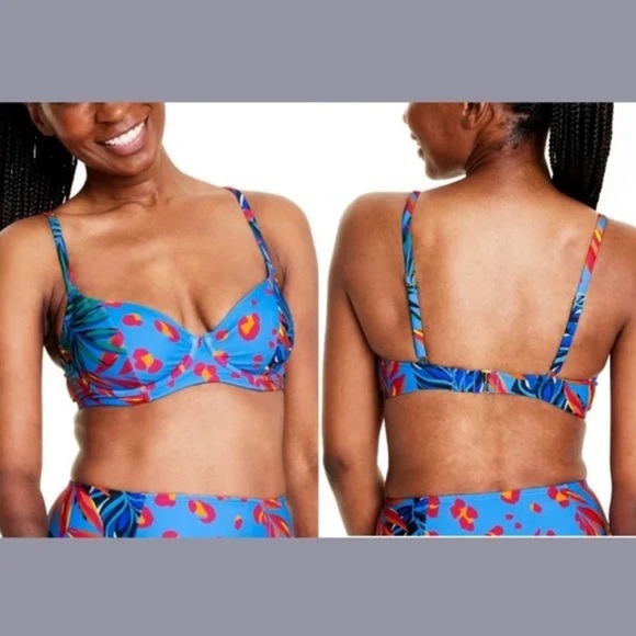 TABITHA BROWN x Target Tropical Leopard Print High Cut Bikini Set NWT Sz. S / M - Picture 13 of 15
